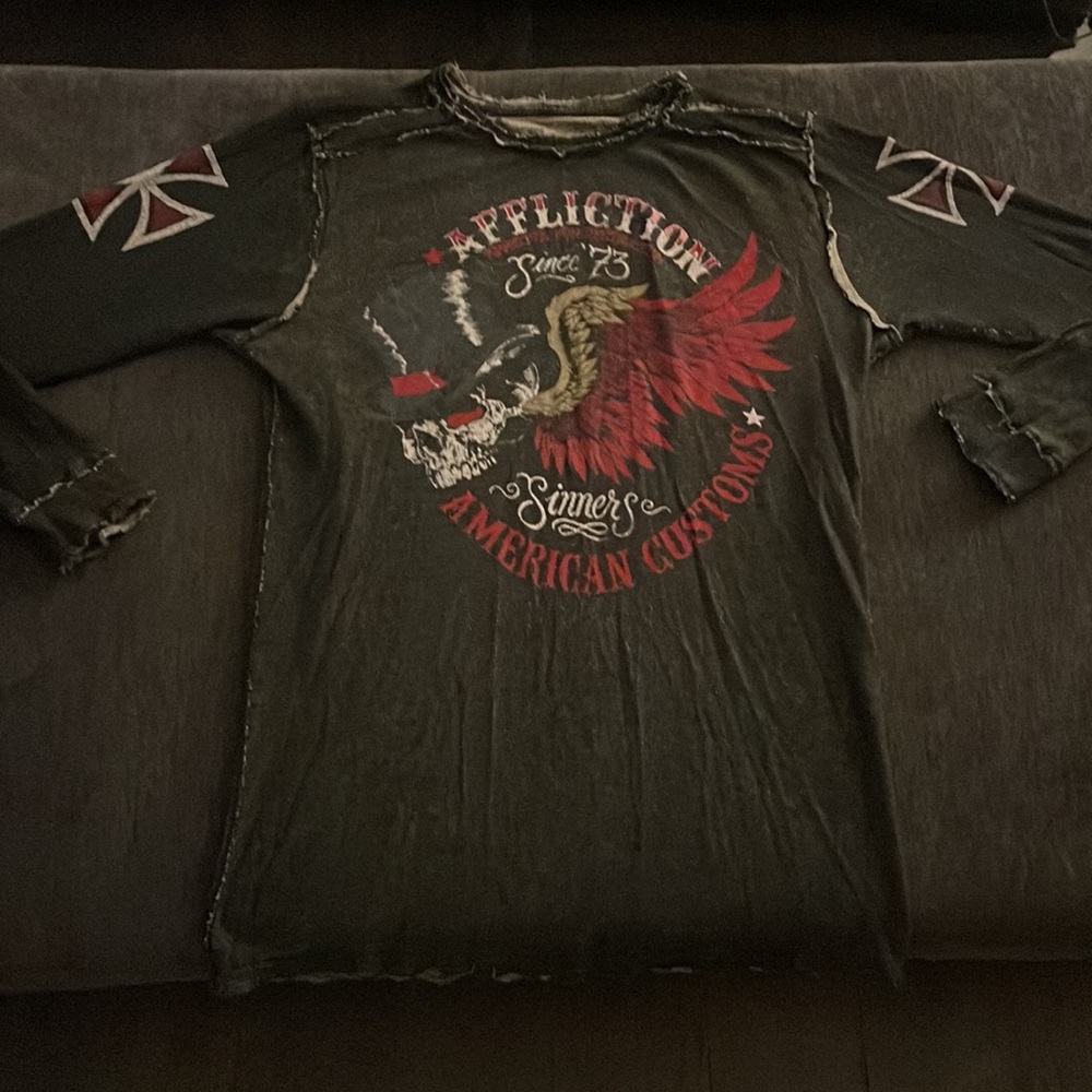 Men’s REVERSIBLE Affliction Long Sleeve